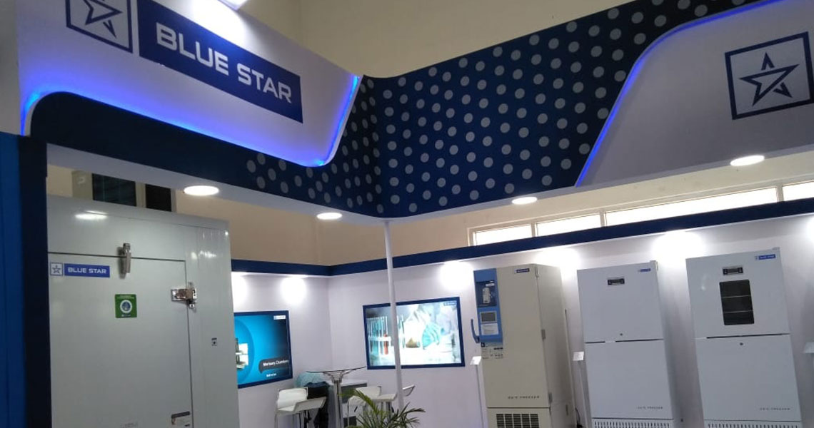 Blue Star, India Lab Expo, Hyderabad, 2018