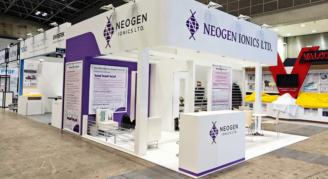 Neogen Chemicals, Battery Expo 2024, Tokyo