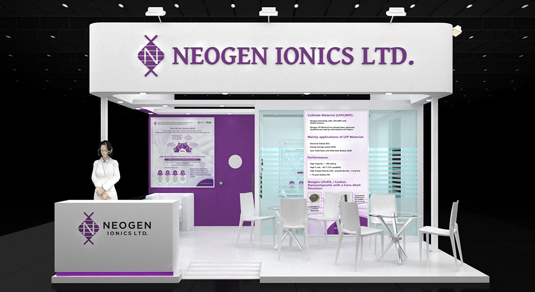 Neogen Chemicals, Battery Expo 2024, Tokyo